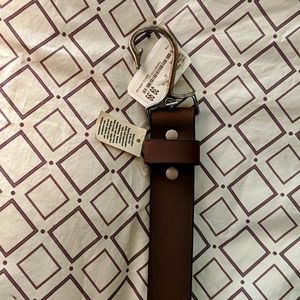 Bison Designs Brown Leather Belt.  Size 34